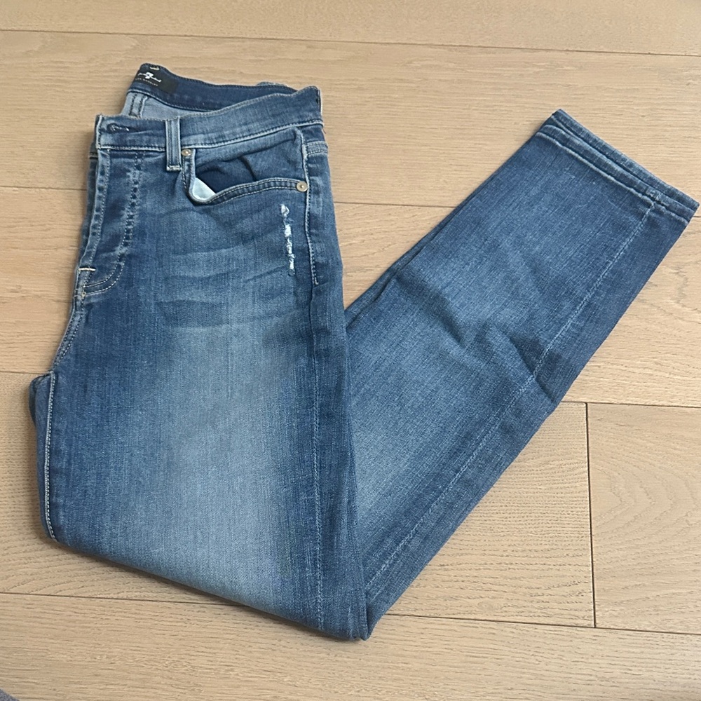 7 For All Mankind Women's Denim Skinny Jeans